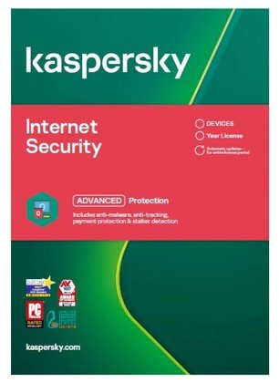 KASPERSKY Internet security Plus ESD, 1 συσκευή, 1 έτος
