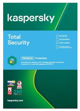 KASPERSKY Total security Premium ESD, 3 συσκευές, 1 έτος