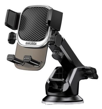 KAKUSIGA βάση smartphone αυτοκινήτου KSC-1566 για ταμπλό/παρμπρίζ, μαύρη