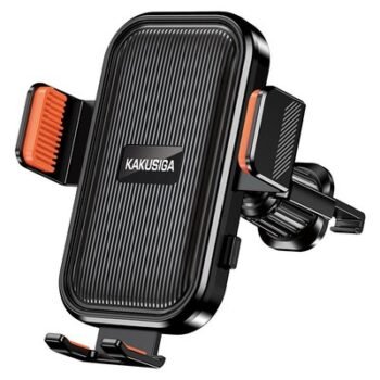 KAKUSIGA βάση smartphone αυτοκινήτου KSC-1720 για αεραγωγούς, μαύρη