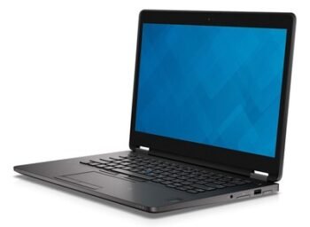 DELL Laptop Latitude E7470, Refurbished Grade A, i5-6300U, 8/256GB M.2, 14", Cam, UHD Graphics 520, FreeDOS