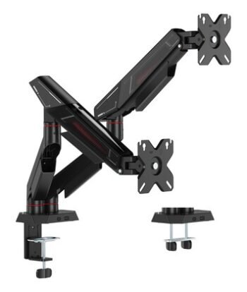 BRATECK βάση γραφείου για 2x οθόνες LDT114-C024, 17-35", έως 12kg