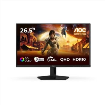 AOC Q27G41ZDF QD-OLED Gaming Monitor 27" QHD 2560x1440 240Hz 0.3ms