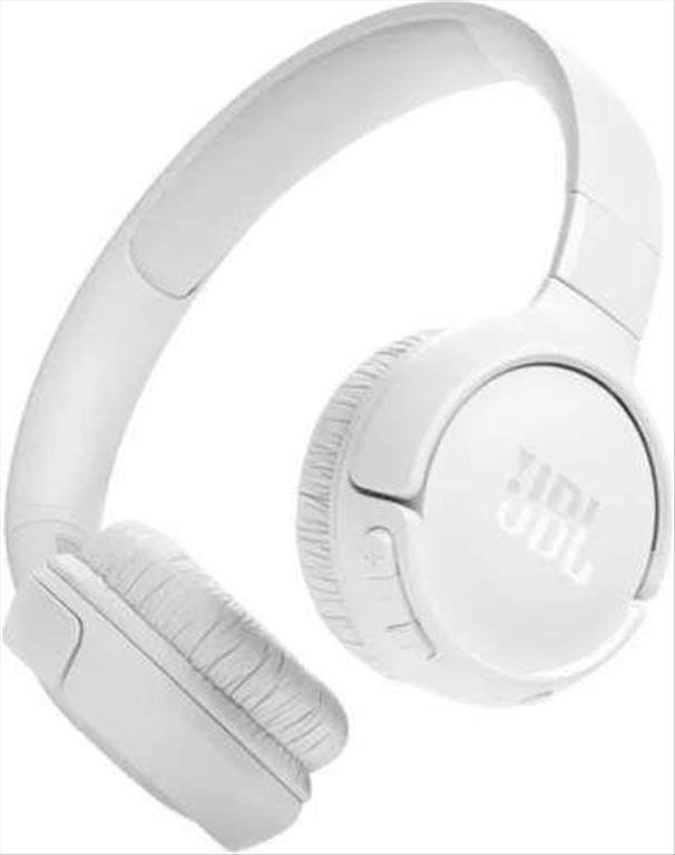 JBL Tune 520BT On-Ear Bluetooth Headphones White