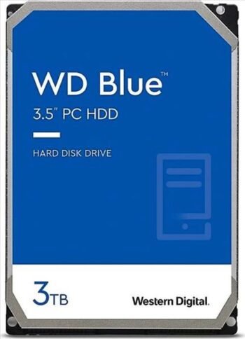 Western Digital Blue HDD 3TB 3.5" SATA III for NAS (WD30EZZX)