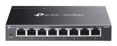 TP-LINK easy managed switch ES208G, 8x Gigabit θύρες, V1.0