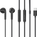 CELEBRAT earphones με μικρόφωνο G39, USB-C σύνδεση, 14mm, 1.2m, μαύρα