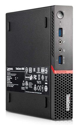 LENOVO PC ThinkCentre M900 Tiny, Refurbished Grade A Repainted, i5-6400T, 8/500GB HDD + 128GB M.2, WiFi, FreeDOS