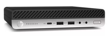 HP PC ProDesk 600 G5 Micro, Refurbished Grade A Repainted, i3-9100T, 8/256GB M.2, FreeDOS