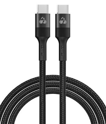 POWERTECH καλώδιο USB-C PTR-0201, PD 60W, 480Mbps, 1m, μαύρο