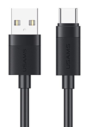 USAMS καλώδιο USB-C σε USB SJ777, 3A, 480Mbps, 1m, μαύρο