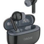 CELEBRAT earphones με θήκη φόρτισης W73, True Wireless, 13mm, 33/380mAh, μαύρα