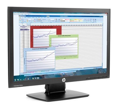 HP used οθόνη P222VA LED, 21.5" Full HD, VGA/DisplayPort, Grade B