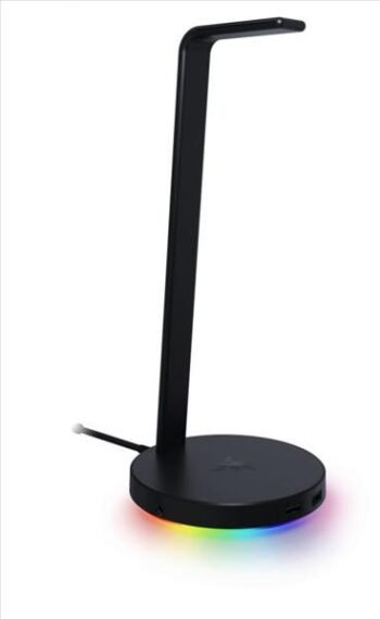 Razer Base Station V2 Chroma Desktop Headphone Stand with USB 3.1, RGB, 7.1 Surround Sound