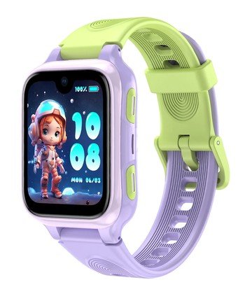 LAGENIO GPS smartwatch για παιδιά K9, 1.78" AMOLED, με κάμερα, 4G, IP68, μωβ