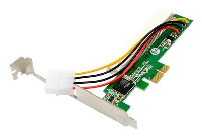 POWERTECH κάρτα μετατροπής PCIe σε PCI ST43, PLX PEX8112
