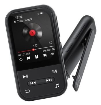 RUIZU MP3 player X02 με οθόνη 2.01", 32GB, Bluetooth, μαύρο
