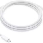 Apple Regular USB 2.0 Cable USB-C male - USB-C male Λευκό 2m (MYQT3ZM/A)