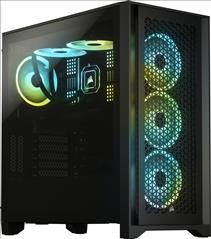 Corsair 4000D Black Midi Tower Airflow with Tempered Glass (CC-9011200-WW)