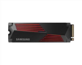 Samsung 990 Pro SSD 1TB with Heatsink M.2 NVMe PCI Express 4.0 (MZ-V9P1T0CW)