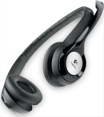 Logitech Usb Headset H390 Black (981-000406)