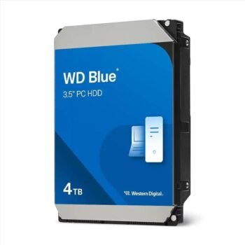 Western Digital 4TB Blue SATA III 5400rpm 128MB (WD40EZZX)