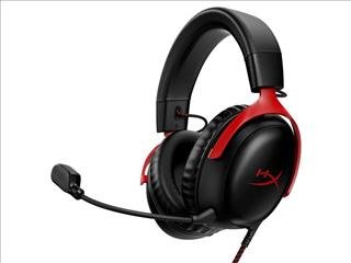 HyperX Cloud III Wired Gaming Headset Black/Red (727A9AA)