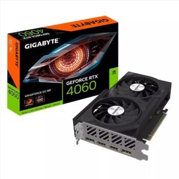Gigabyte GeForce RTX 4060 Windforce OC 8GB GDDR6 (GV-N4060WF2OC-8GD)