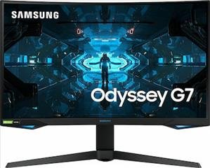 Samsung Odyssey G7 LC27G75TQSRXEN VA HDR Curved Gaming Monitor 27" QHD 2560x1440 240Hz 1ms GTG