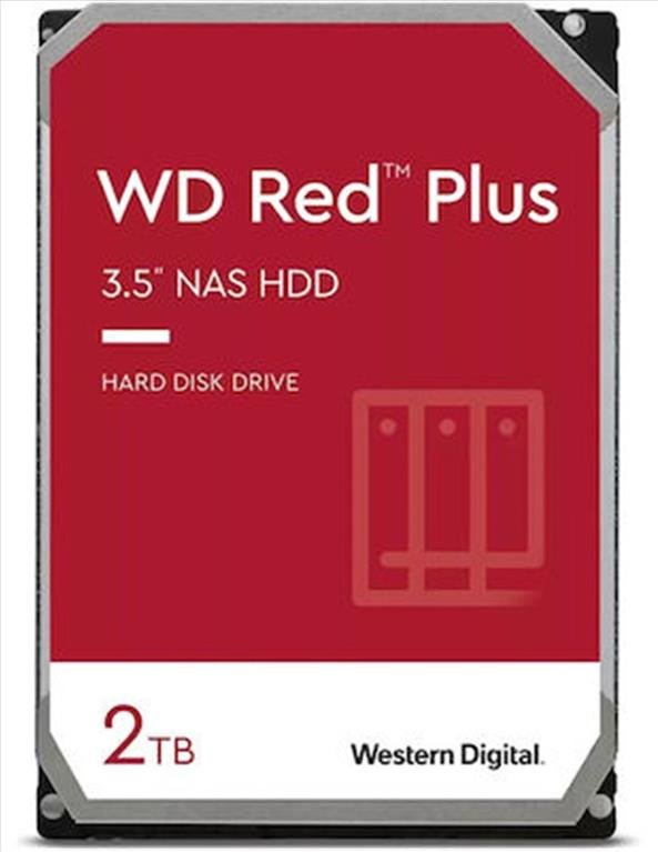 Western Digital Red Plus 2TB HDD (WD20EFPX)