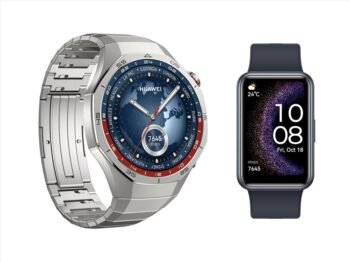 Huawei Watch GT 5 Pro 46mm Titanium + Huawei Watch Fit SE Black