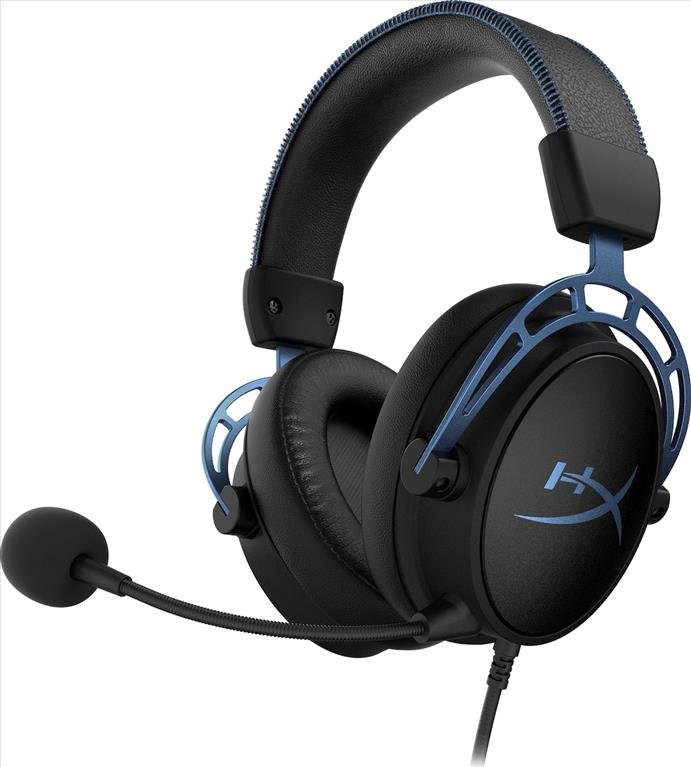 HyperX Cloud Alpha S Over Ear Gaming Headset 3.5mm Blue (4P5L3AA)