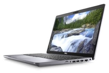 DELL Laptop Latitude 5510, Factory Refurbished Grade A, i5-10210U, 16/256GB SSD, 15.6", Cam, Integrated Graphics, Windows 10 Pro