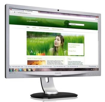 PHILIPS used οθόνη 241P4LRYES LED, 24" 1920x1080, VGA/DVI/DisplayPort, Grade A