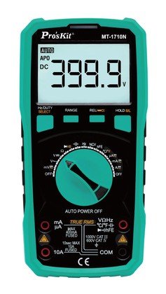 PROSKIT ψηφιακό πολύμετρο MT-1710N, μέτρηση AC/DC, True RMS, NCV