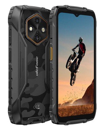 ULEFONE smartphone RugKing 4 Pro, 6.56", 8/128GB, 10200mAh, IP68/IP69K/MIL-STD-810H, μαύρο