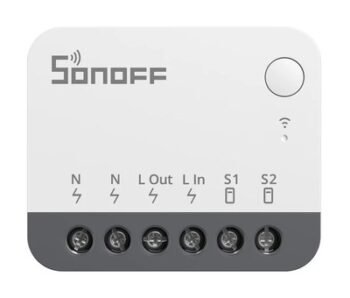 SONOFF smart διακόπτης ZBMINIR2, 1 κανάλι, ZigBee 3.0, 10A, λευκός