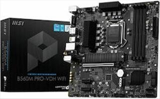 MSI B560M PRO WIFI Micro ATX – Intel 1200 Socket (7D21-001R)