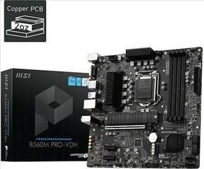 MSI B560M Pro-VDH (Socket 1200, PCIe 4.0, mATX) (7D18-002R)