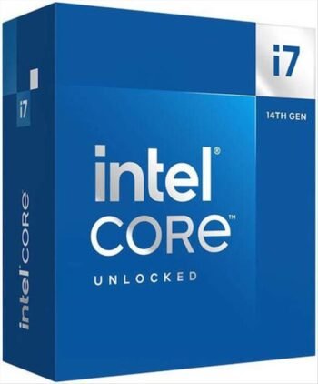 Intel Core i7-14700K 33MB Cache 3.40 GHz  20-Core Socket 1700 Box (BX8071514700K)