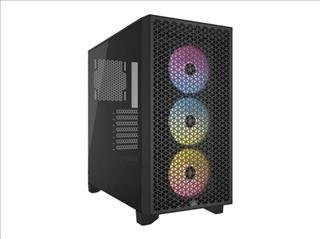 CORSAIR Case 3000D RGB Airflow TG Mid Black (CC-9011255-WW)