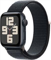Apple Watch SE (2023) GPS 40mm Midnight Aluminium Case with Sport Loop Midnight