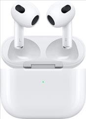Apple AirPods (3rd generation) Bluetooth Earbuds with Charging Case White (MME73)