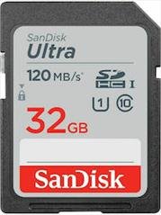 Sandisk Ultra SDHC 32GB Class 10 U1 120MB/S (SDSDUN4-032G-GN6IN)