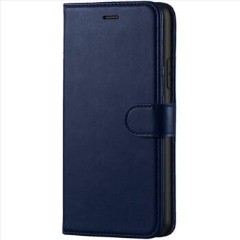 Back Cover Book Blue Leather for Samsung Galaxy A55 5G (A556)