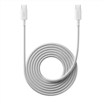 Xiaomi Braided USB 2.0 Cable USB-C male - USB-C 120W White 1m (BHR087KGL)