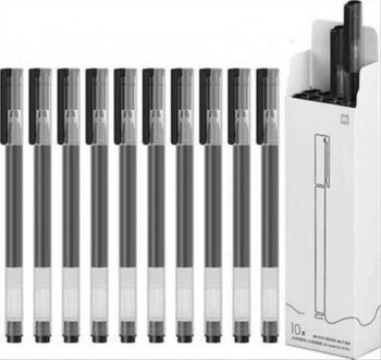 Xiaomi Στυλό Gel με Μαύρο Mελάνι 10pcs High Capacity Pen (BHR4603GL)