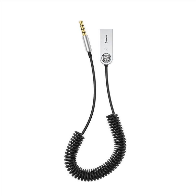 Baseus Cable 3.5mm male AUX, Wireless Bluetooth 5 45cm (CABA01-01)