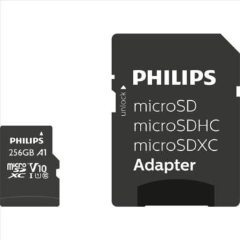 Philips microSDHC 256GB Class 10 U1 V30 A1 UHS-I (FM25MP45B/00)