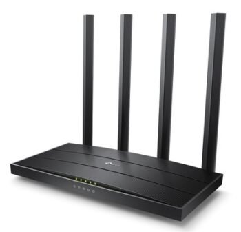 TP-LINK router Archer C6, Wi-Fi 1200Mbps AC1200, MU-MIMO, V6.0